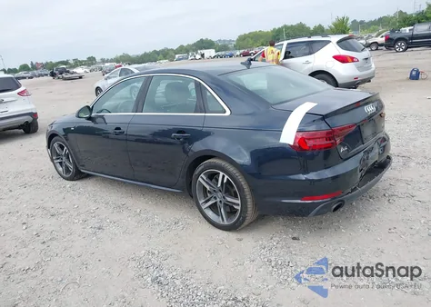 2018 Audi A4 2.0T Premium/2.0T Tech Premium from USA, damaged, VIN WAUENAF46JA122670